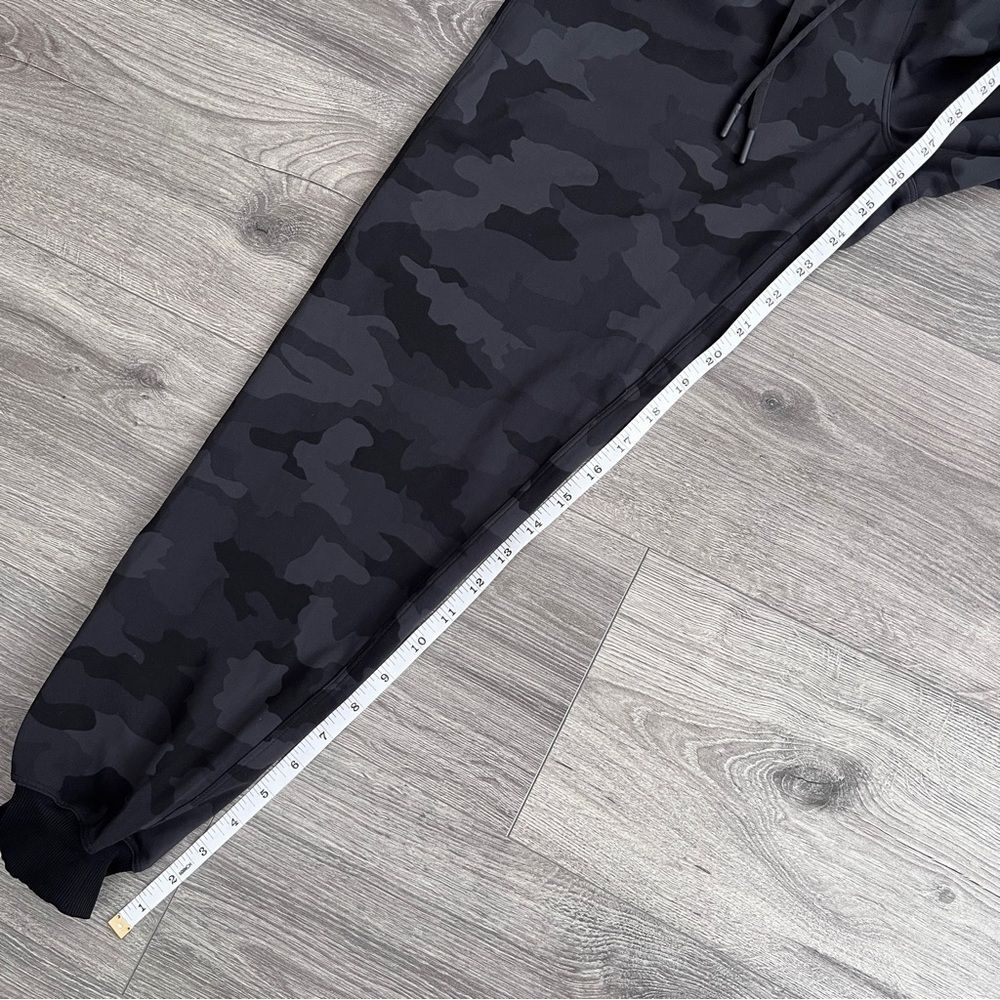 LULULEMON High Rise Joggers Size 4 Camo Gray Black Luxtreme Activewear Casual - Picture 8 of 8